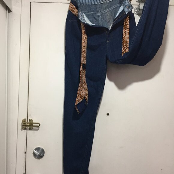 VINTAGE LEE HIGH RISE JEANS SIZE 10P/10 - Picture 2 of 10